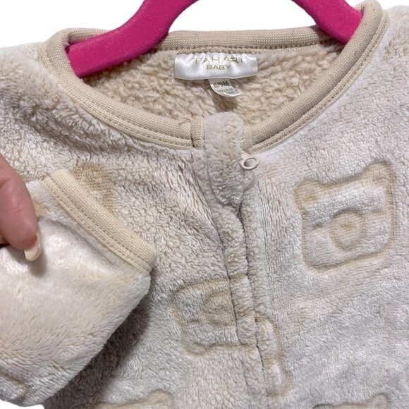 Tahari One-Piece Fleece Jumpsuit, 6-9 Months - Picture 3 of 8